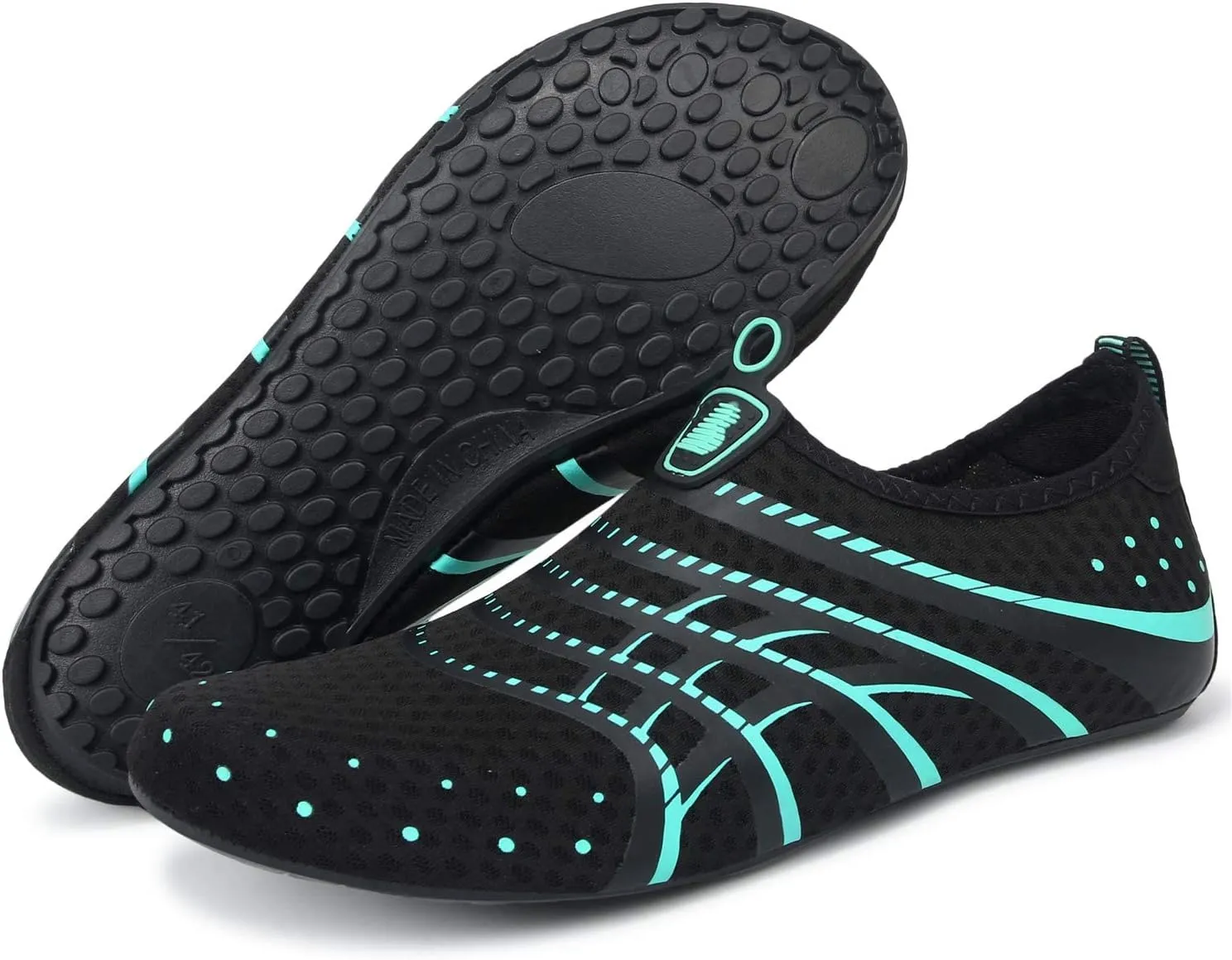 BARERUN Barefoot Water Shoes for Women Men Quick-Dry Aqua Socks for Swim Beach Pool Surf Yoga Boat Travel Non Slip Indoor Outdoor Walking Shoes