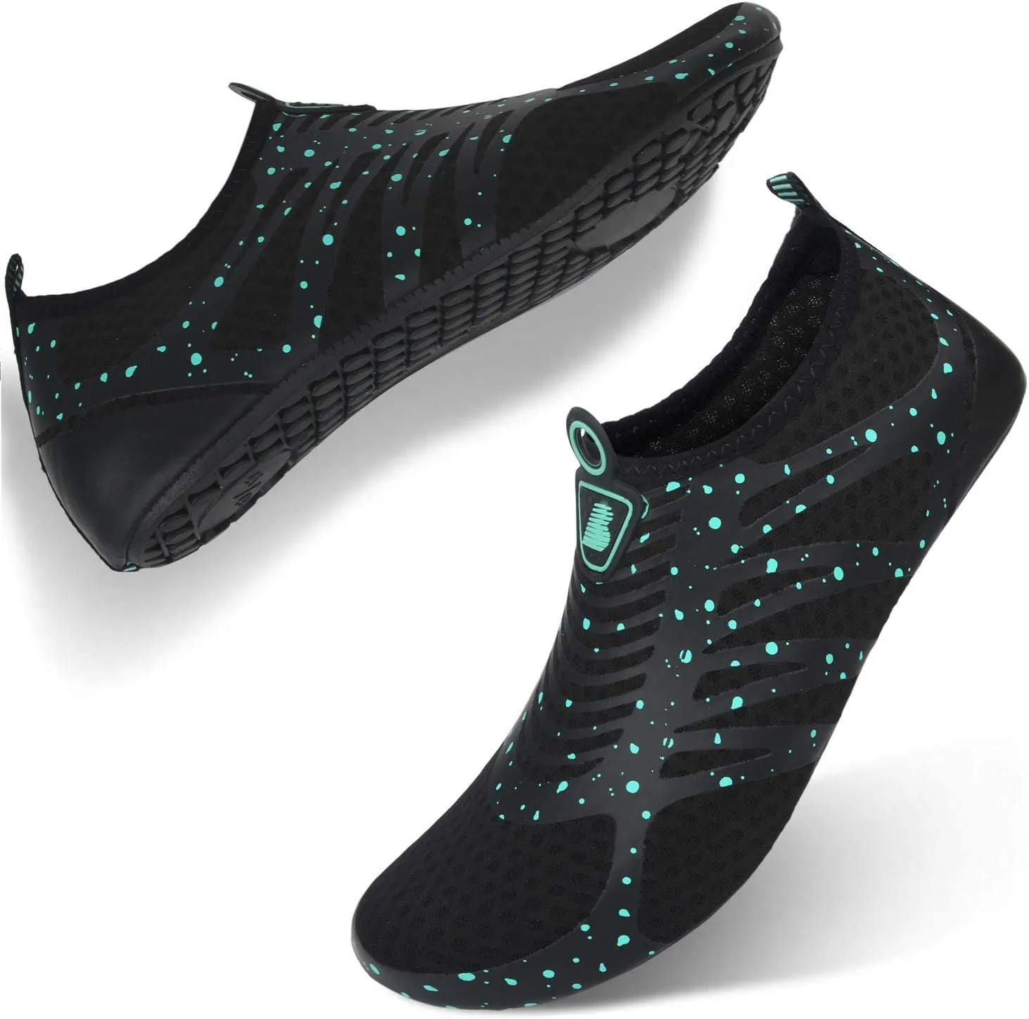 BARERUN Barefoot Water Shoes for Women Men Quick-Dry Aqua Socks for Swim Beach Pool Surf Yoga Boat Travel Non Slip Indoor Outdoor Walking Shoes