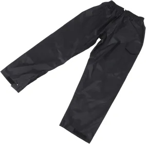BESPORTBLE Waterproof Rain Pants for Women Breathable Double-Layer Light for Outdoor Activities Black
