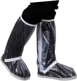 BESTYASH Rain Boots for Women Men Waterproof Rain Shoes Reusable Non-slip Sole Easy to Install and Carry