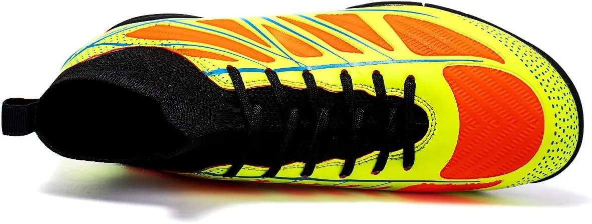 Breathable Men's Sports Football Shoes, Lightweight and Professional Nail Shoes
