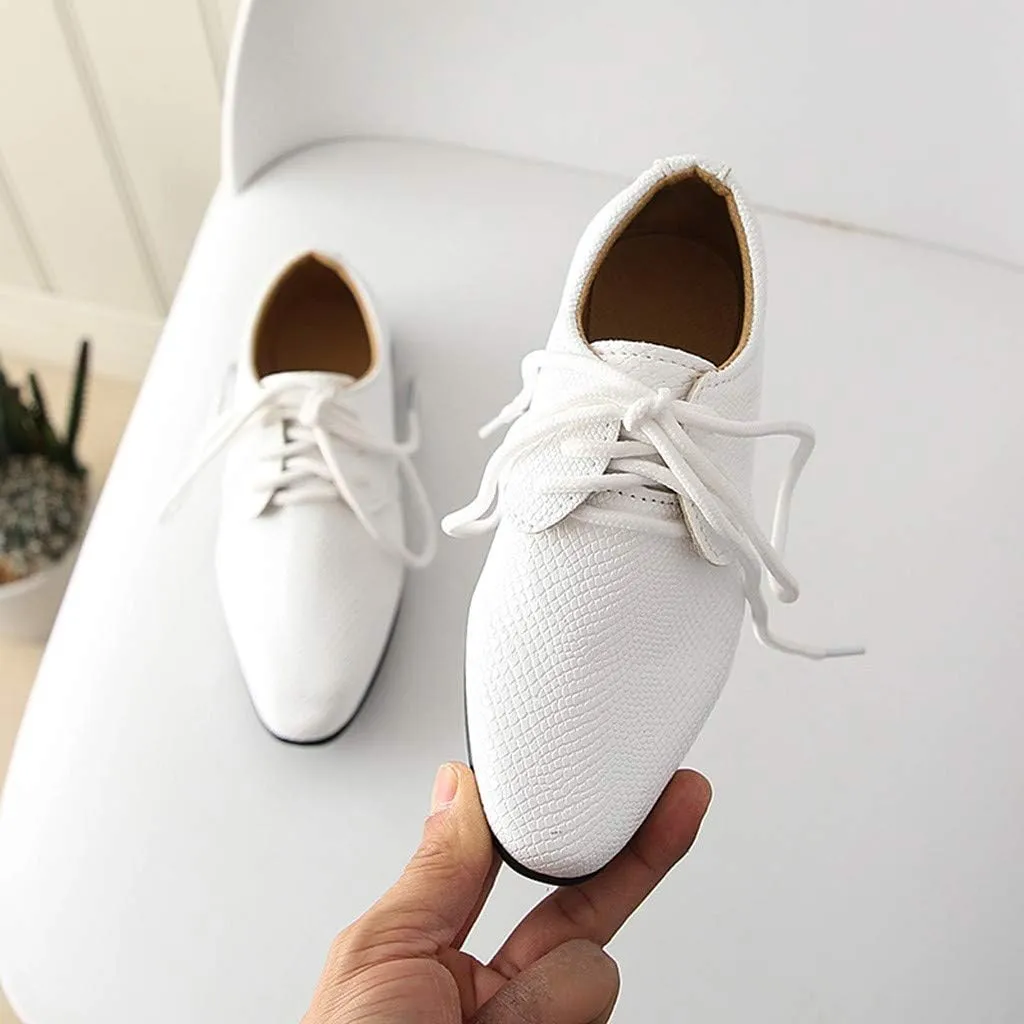 Children Infant British Perform Student Style Baby Casual Shoes Kids Boys Baby Shoes First Walking Shoes for Baby Girls