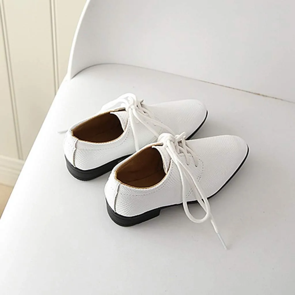 Children Infant British Perform Student Style Baby Casual Shoes Kids Boys Baby Shoes First Walking Shoes for Baby Girls