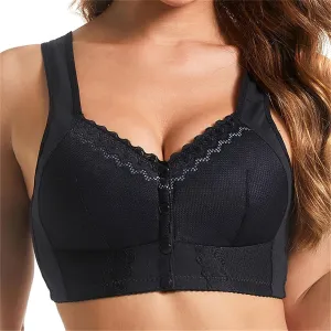 Evybliss Moona Bra - Front Closure Breathable Bra for Seniors