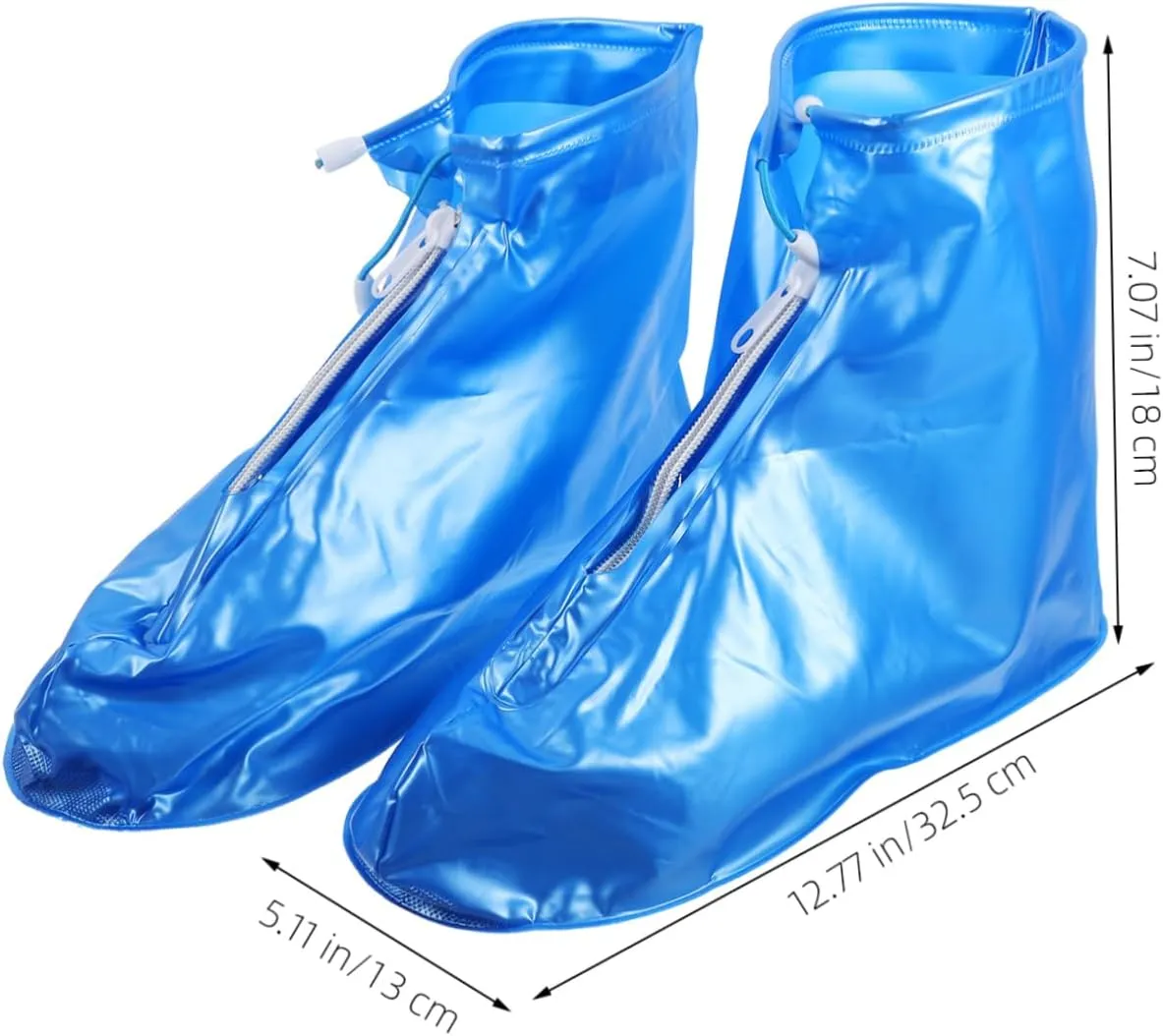 GLEAVI Reusable Rain Boot Protectors Waterproof Shoes Covers for Women Men Rainproof Overshoes Size 44-45