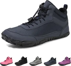 Hike Winter Footwear Barefoot Womens, Waterproof Winter Hiking Barefoot Shoes Men, Anti-slip Plush Warm Walking Barefoot Boots