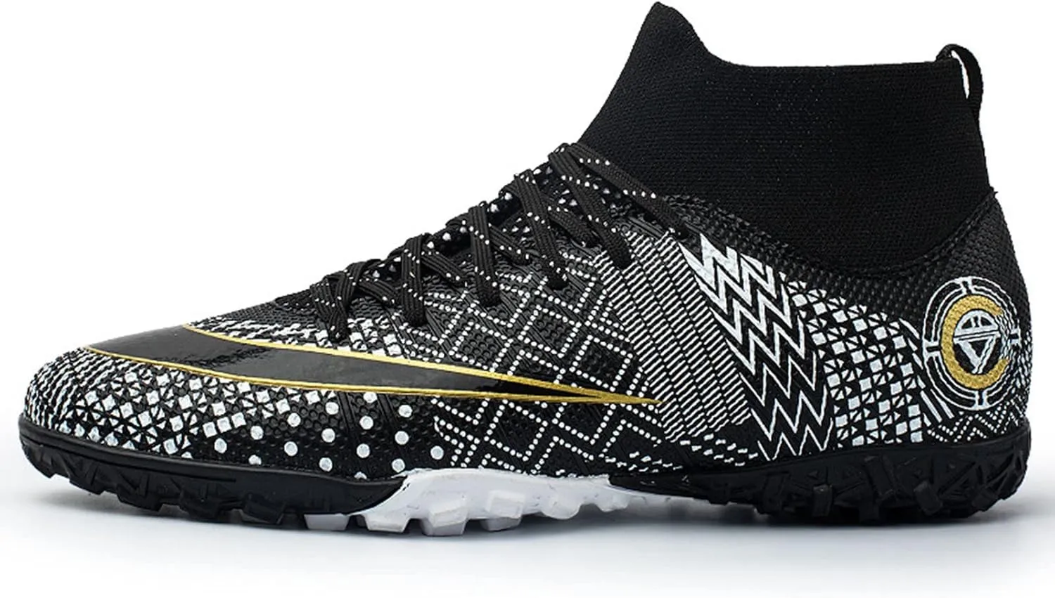 Indoor Soccer Shoes Kids High Top Soft Lightweight,Soccer Cleats Mens Non-Slip Durable,Soccer Shoes Breathable Comfortable
