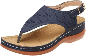 Ladmiple Orthotic Sandals For Women With Arch Support Orthopedic Slides Slippers for Plantar Fasciitis Summer Flip Flops