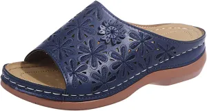 Ladmiple Women's Sandals With Arch Support Dressy Comfortable Orthopedic Orthotic Flip Flops Walking Slides Summer Shoes