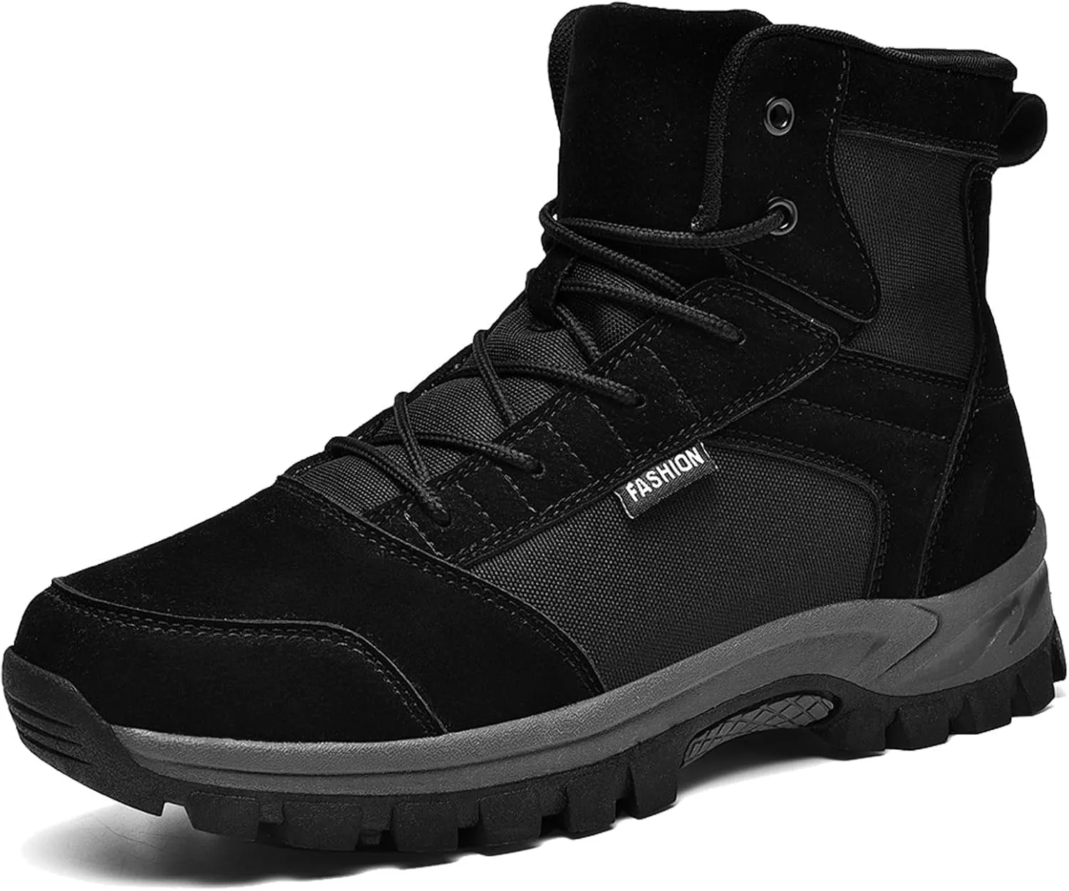 Men's Hiking Boots 6 Inches Tactical Work Boot Lightweight Suede Leather Military Combat Motorcycle Boots