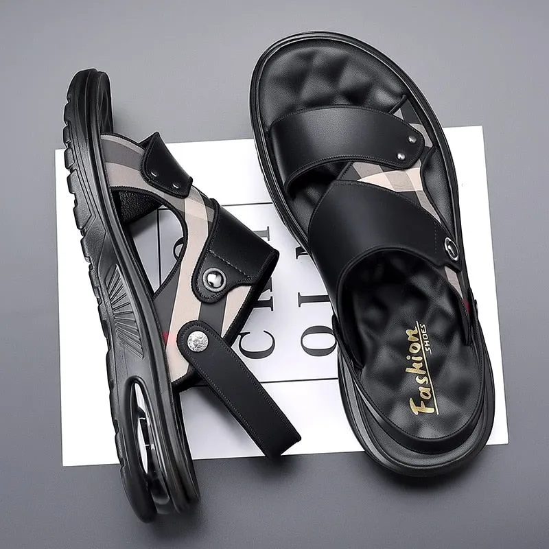 Men's Luxury Summer Soft Soled Sandals