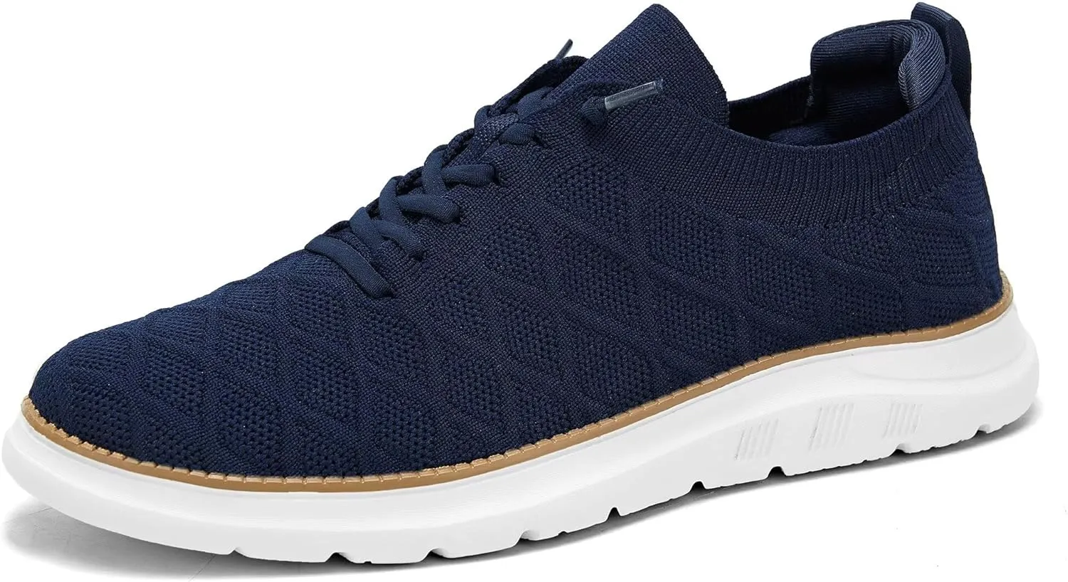 Men's Mesh Sneakers Oxfords Lace-Up Lightweight Casual Walking Shoes Driving Shoes