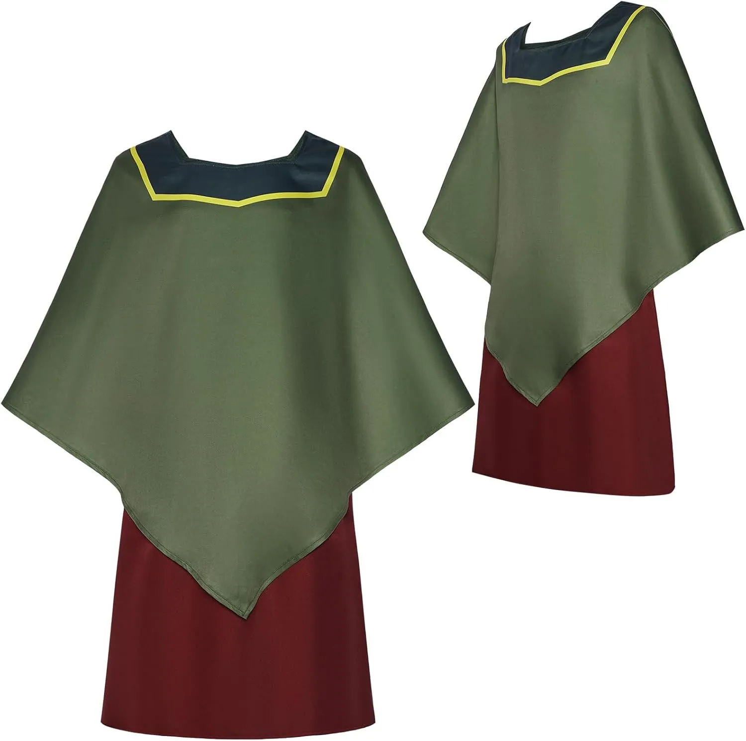 Mens Pacha Costume Outfits for Halloween Cosplay Cloak Hat Dress up Fullset