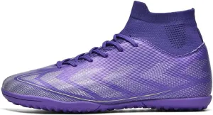 Men's Soccer Shoes Football Cleats High-Tops Lace-Up Non-Slip Spikes Indoor Outdoor TF Turf Futsal Running Sports Athletic Baseball Lacrosse Sneaker