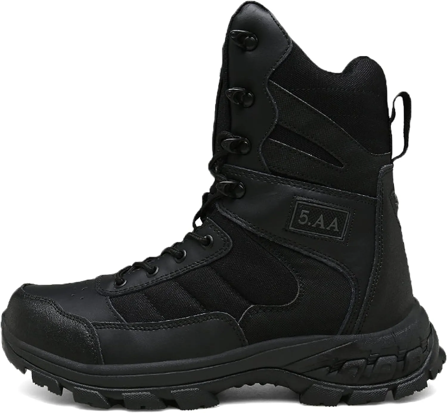 Mens Waterproof Hiking Boots Lightweight Camping Boots Military Tactical Boots Work Boot Blue-EU43/US9