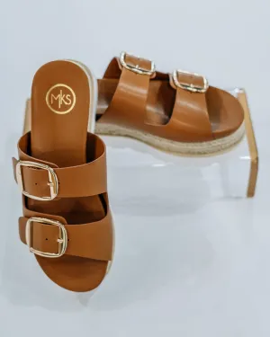 Monique Buckled Sandal