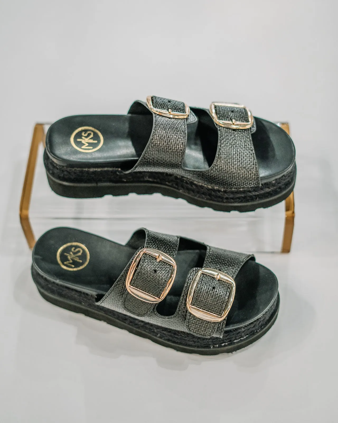 Monique Buckled Sandal