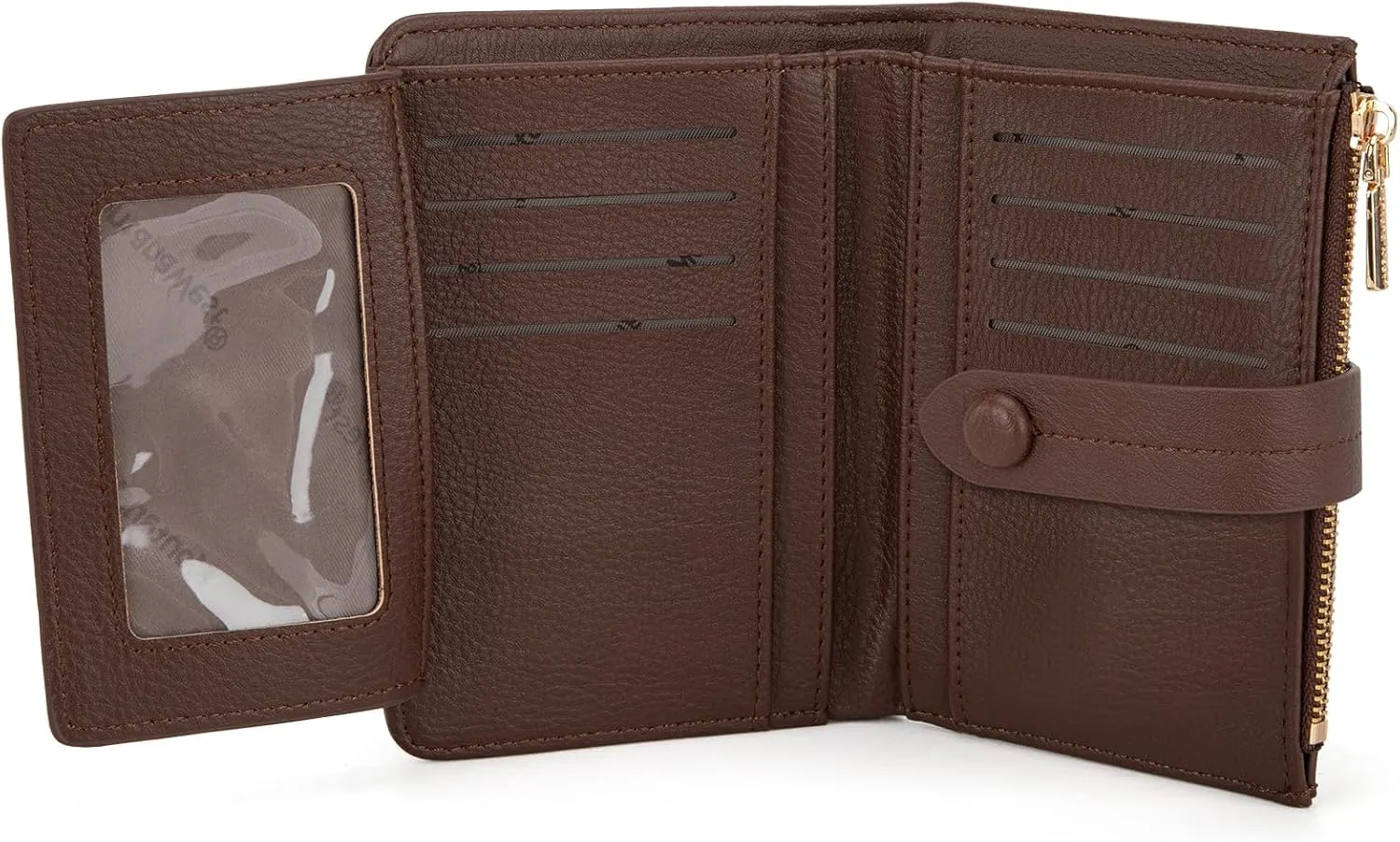 Montana West Rfid Wallet Bifold Women's Wallets Card Cases & Money Organizers Small Cash Wallet for Female Ladies Compact Zipper Pocket Wallet with Multi Card Slots
