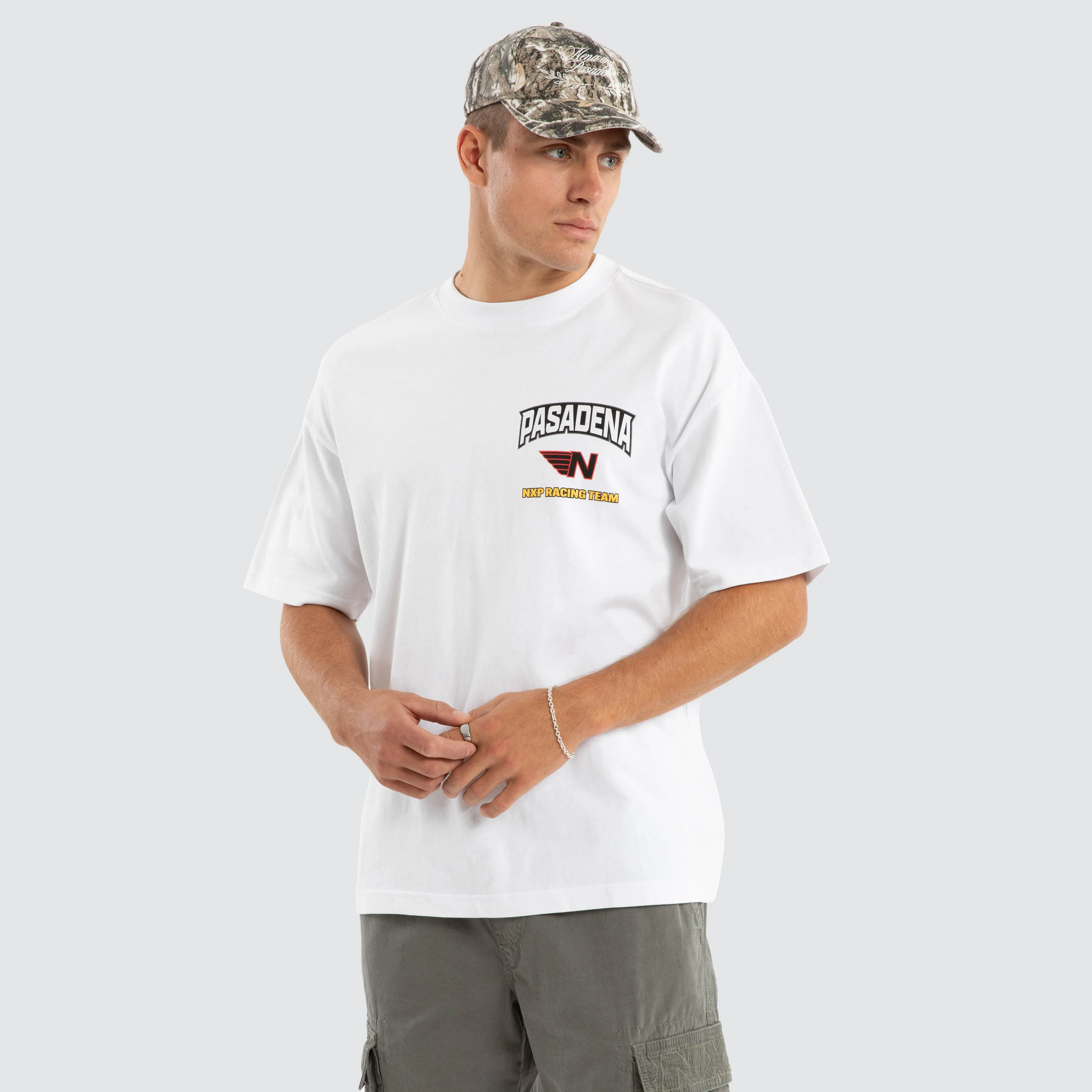 Motor Raptor Tee White