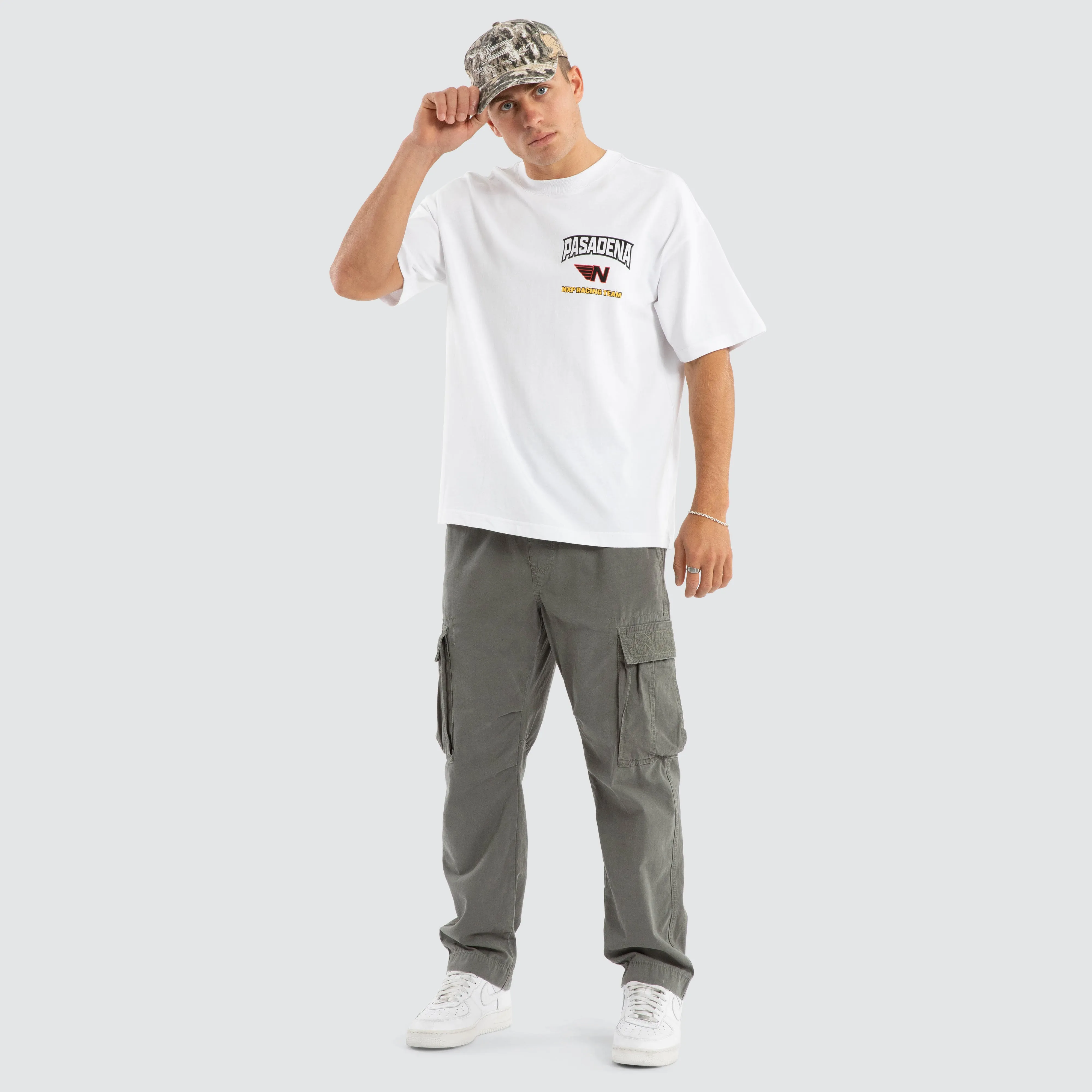 Motor Raptor Tee White
