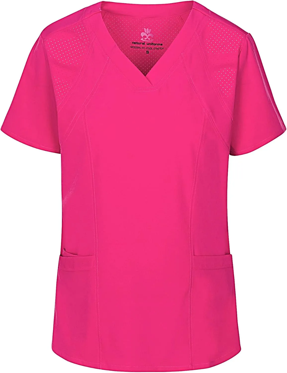 Natural Uniforms Womens Cool Stretch Jogger Scrub Set with Regular and Petite Sizes