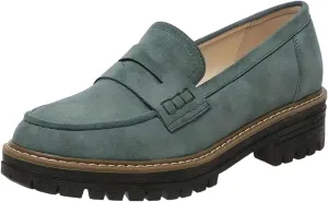 Orthoture-Orthopedic Platform Loafers Womens Round Retro Toe Comfortable Slip On Work Single Lug Sole Loafers