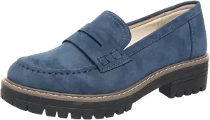 Orthoture-Orthopedic Platform Loafers Womens Round Retro Toe Comfortable Slip On Work Single Lug Sole Loafers