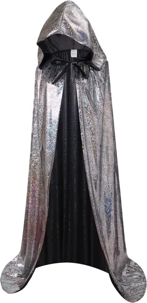 OurLore Unisex Full Length Hooded Cape Halloween Christmas Cloak