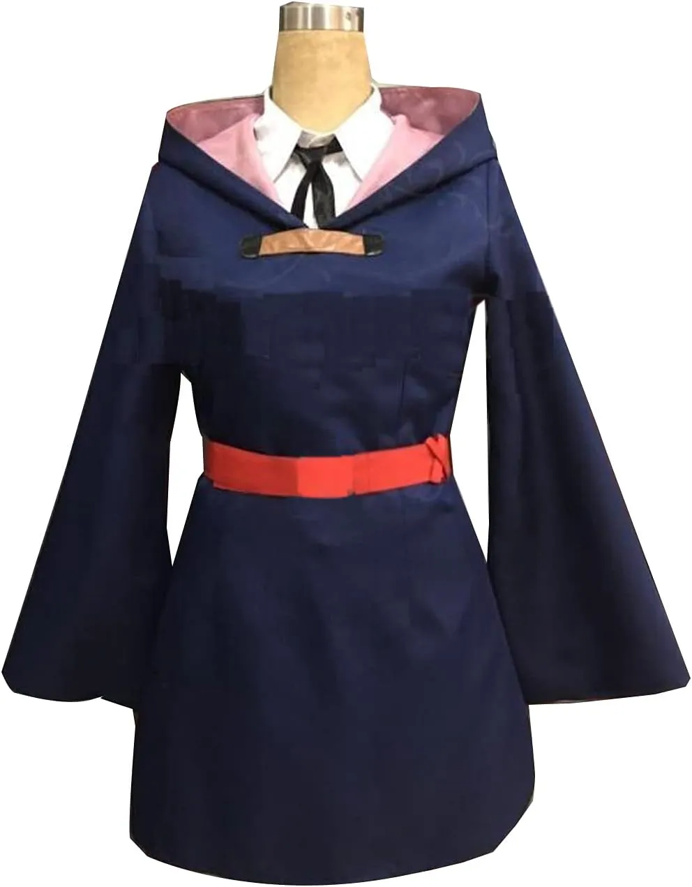 Poetic Walk Women Kagari Atsuko Cosplay Costume School Uniform Halloween Hat Cloak Custom