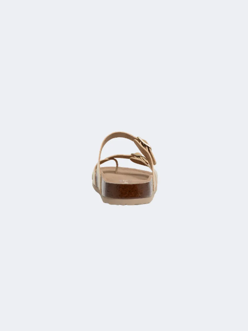 Rugged Gear Cph-Comfort Women Lifestyle Slippers Gold