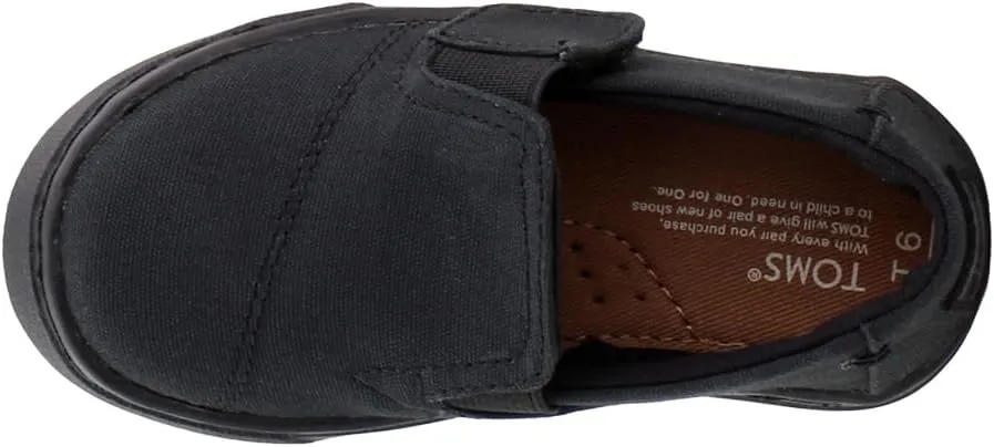 TOMS Toddler Boys Luca Sneakers Shoes Casual - Black