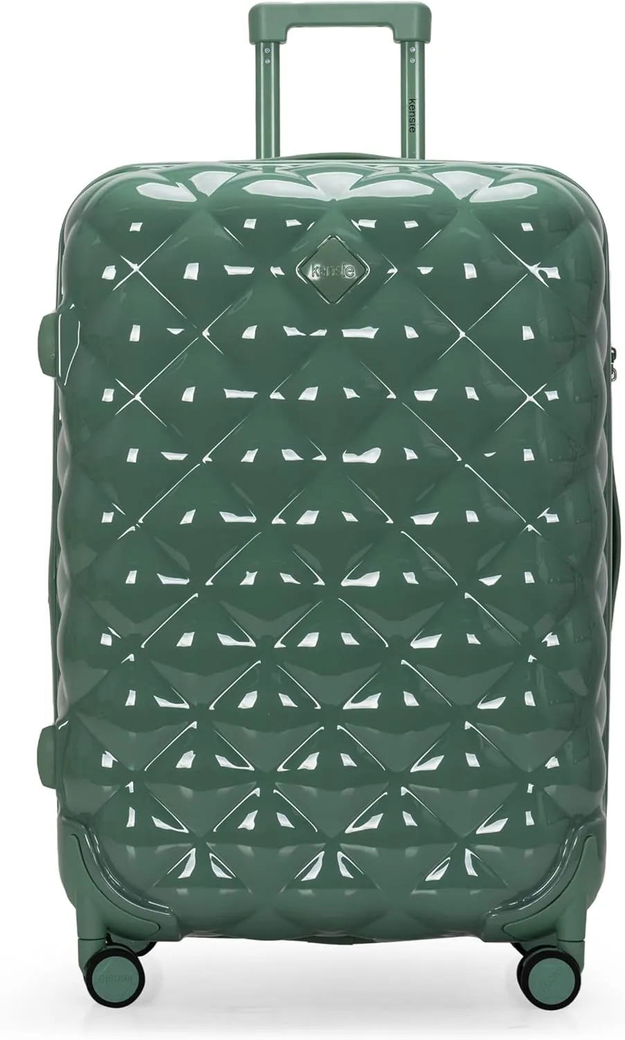 Travelers Club Women's Alluring 3 Piece Luggage Set, Basil