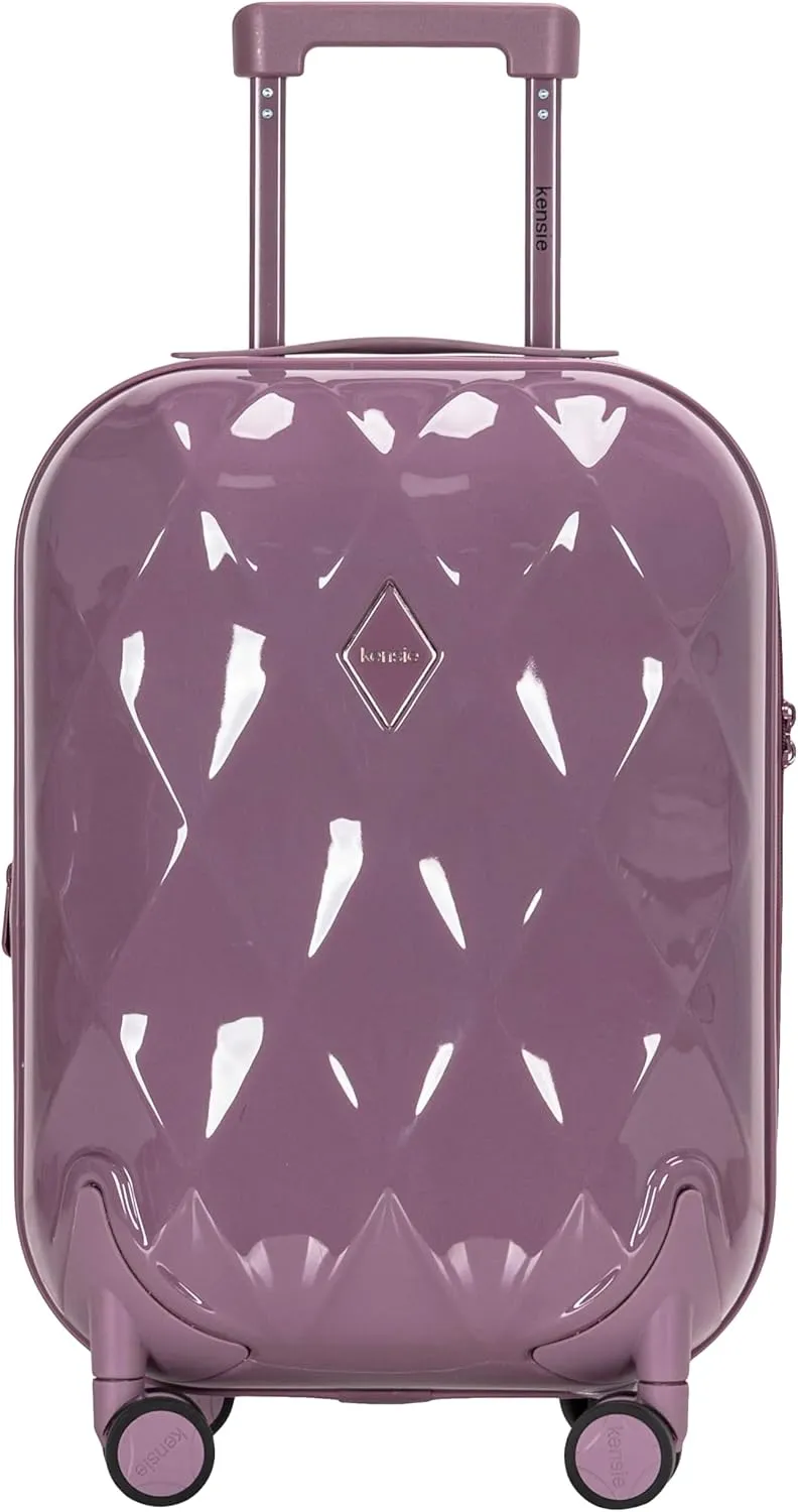 Travelers Club Women's Enchanting 3 Piece Luggage Set, Wistful Mauve