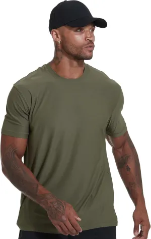 True Classic Workout Shirts for Men - Athletic Tops & Gym Shirts for Men | Quick-Dry Mens Workout Shirt Base Layer