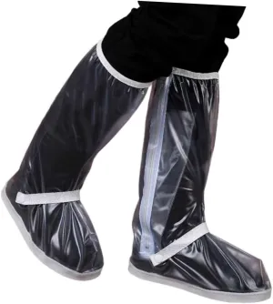 Waterproof Rain Boots Shoes Covers for Women Men Unisex Rain Shoes Side and Buckle