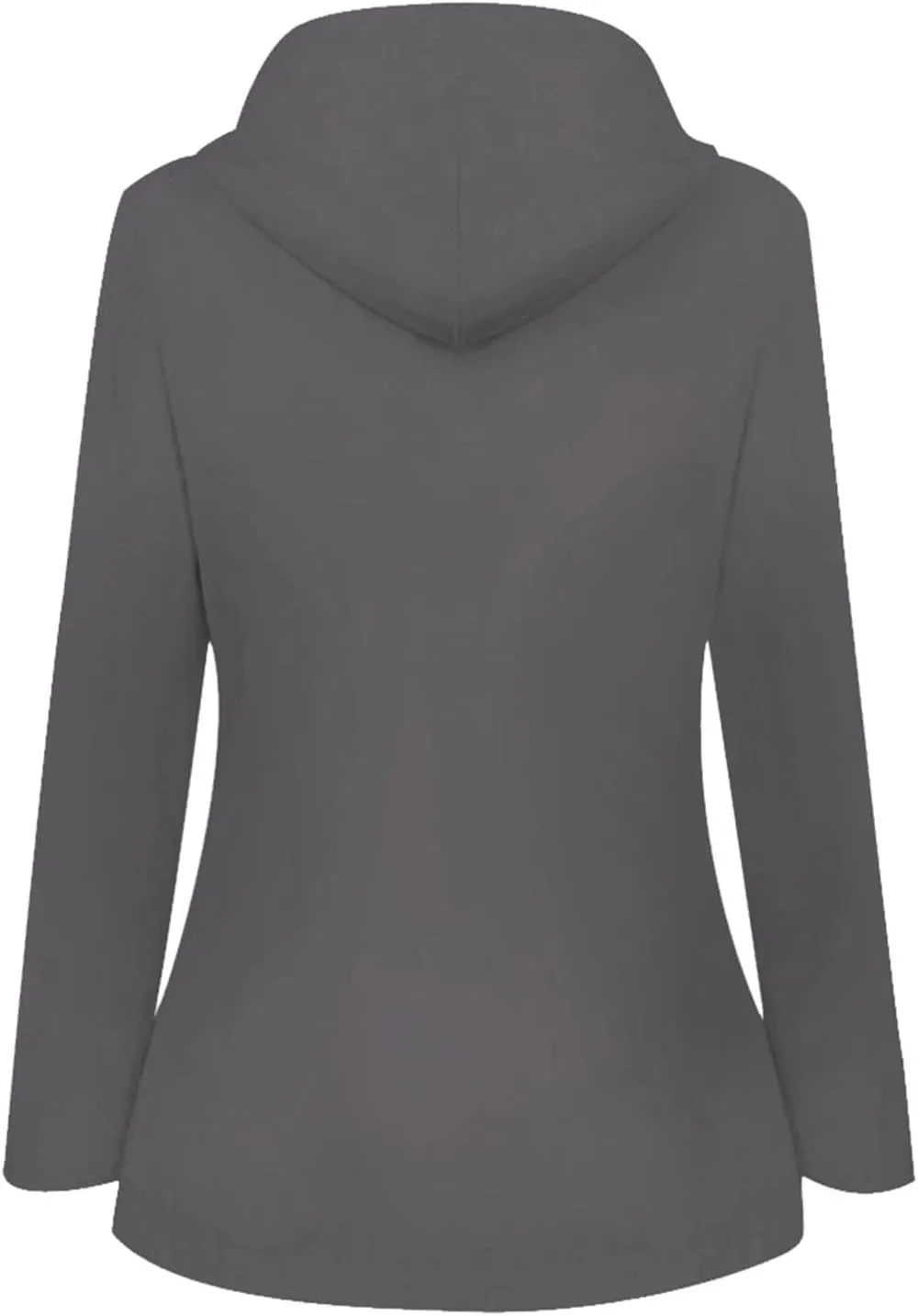 Waterproof Rain Jacket Women Raincoats Hooded Windbreaker Jacket Casual Long Sleeve Rain Jacket With Pockets