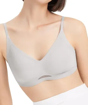 Women's Breathable OneSize Wireless Seamless Diamond Vest Bra