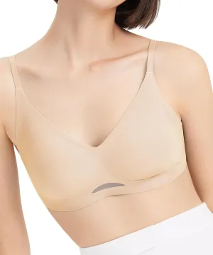 Women's Breathable OneSize Wireless Seamless Diamond Vest Bra