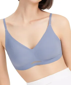 Women's Breathable OneSize Wireless Seamless Diamond Vest Bra