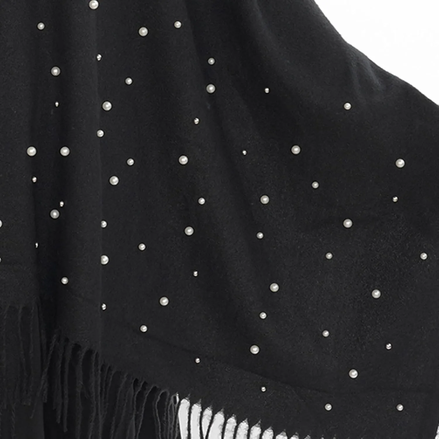 Women's Pearl Shawl Wraps Open Front Poncho Cape Oversized Sweaters Casual Fashion Cardigan Shawls for Fall Winter