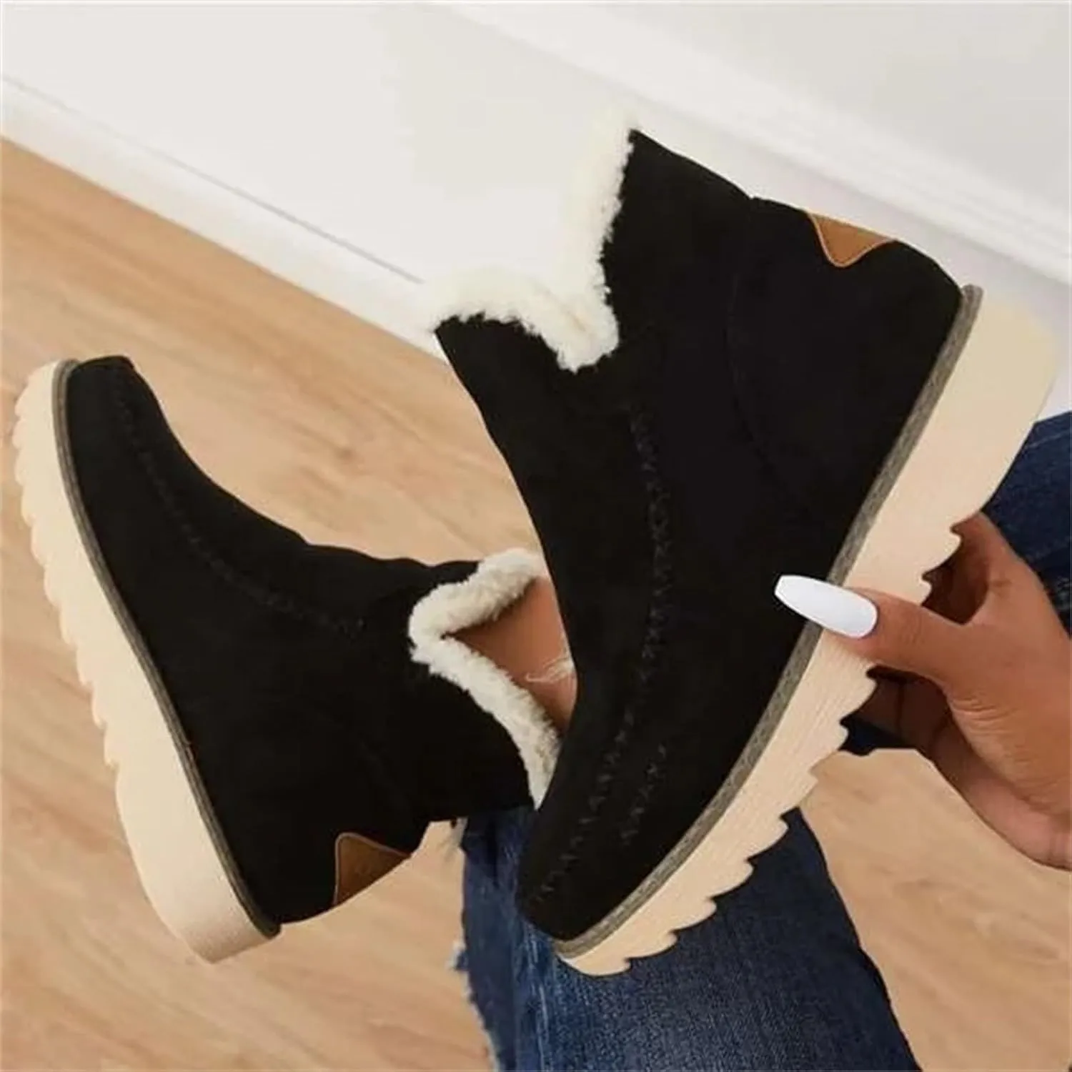 Women's Snow Boots Waterproof Insulated Winter Boots for Women Waterproof Snow Size 10 Womens Wide Snow Boots Wide Width Women Waterproof Boots Wide Calf Snow Boots Wide Calf Women