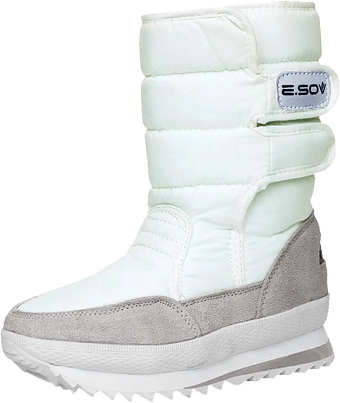 Women's Snowboard Boots Women Waterproof Snow Boots Women's Boots Winter Leather Non Slip Snow Boots Womens Knee High Botas Termicas Para El Trabajo De Mujer
