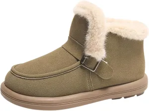 Women's Winter Boots Waterproof Work Boots Comfortable Non Slip Boots Lightweight Hiking Boot Womens Snow Shoes