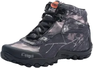 ZINERLIK Men's Waterproof Wear-Resistant Military Tactical Boots Outdoor Non-Slip Hiking Sneakers Work Boots