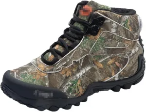 ZINERLIK Men's Waterproof Wear-Resistant Military Tactical Boots Outdoor Non-Slip Hiking Sneakers Work Boots