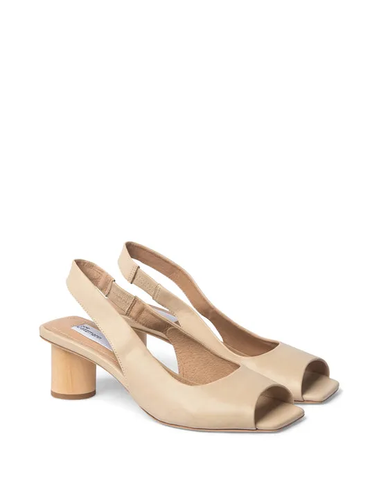 Zoe Kratzmann - Balcony Heel - Eggshell
